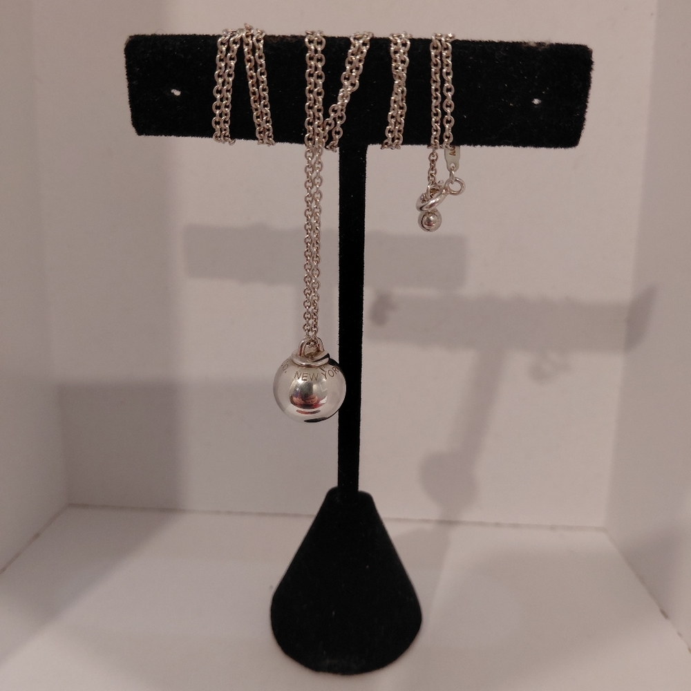 Tiffany Hardware Ball Pendant Necklace